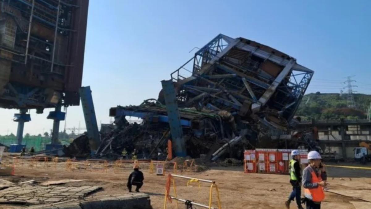 快訊/南韓火力發電廠驚傳坍塌意外 2人送醫、7人仍遭埋