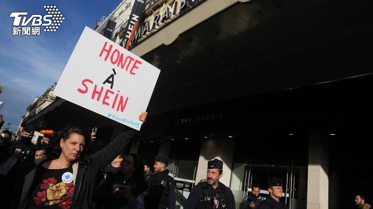 Shein巴黎開實體店　法民闖百貨　抗議「情趣娃」醜聞