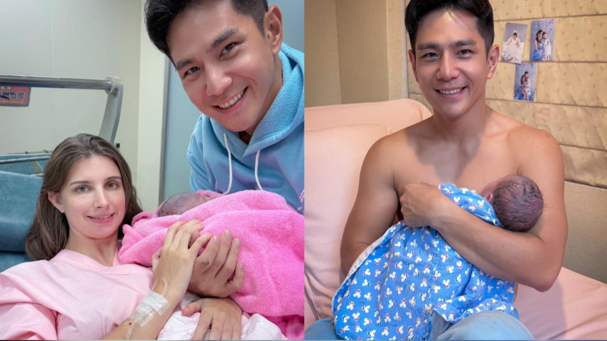 恭喜!祖雄喜曝佳娜生了 「上空抱兒子」樂喊:一家四口新旅程
