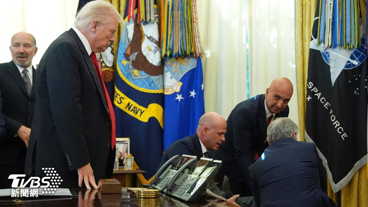 白宮記者會插曲！川普宣布達成減肥藥協議　藥廠高層突昏倒