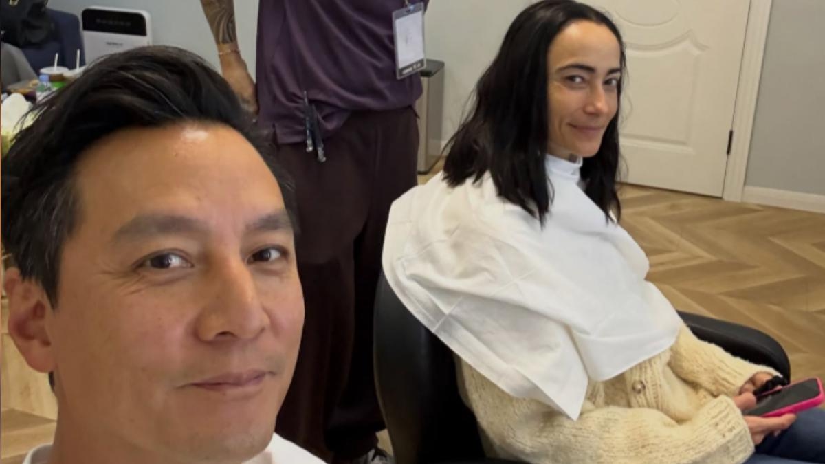 吳彥祖相隔23年同框名模妻Lisa S. 罕曬合影網驚「超級夫妻臉」