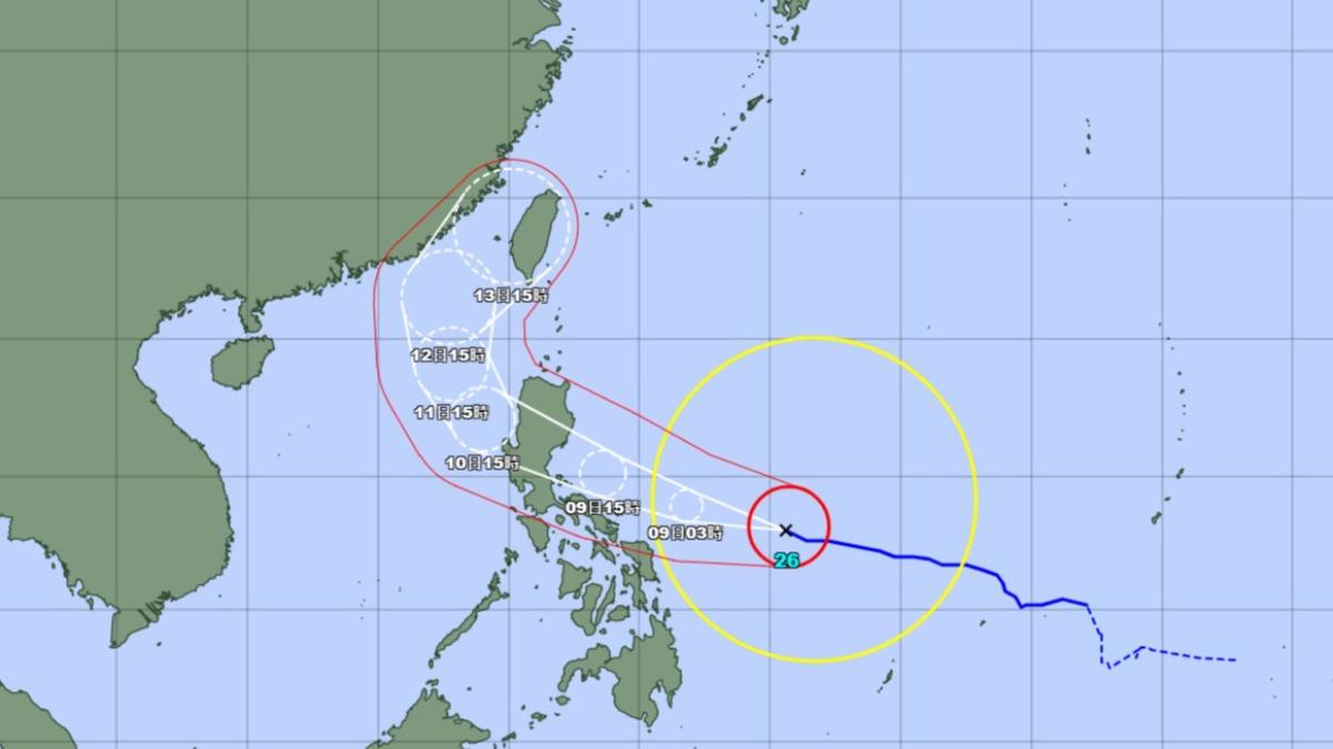 日氣象廳估鳳凰颱風13日抵台灣海峽 陸媒:有望成西北太平洋風王