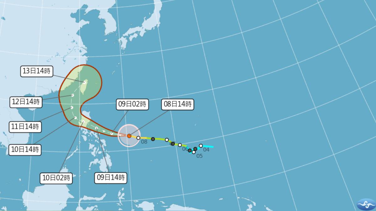 天氣/鳳凰颱風恐轉強颱!氣象署估「登陸時間」 2地明起就炸雨
