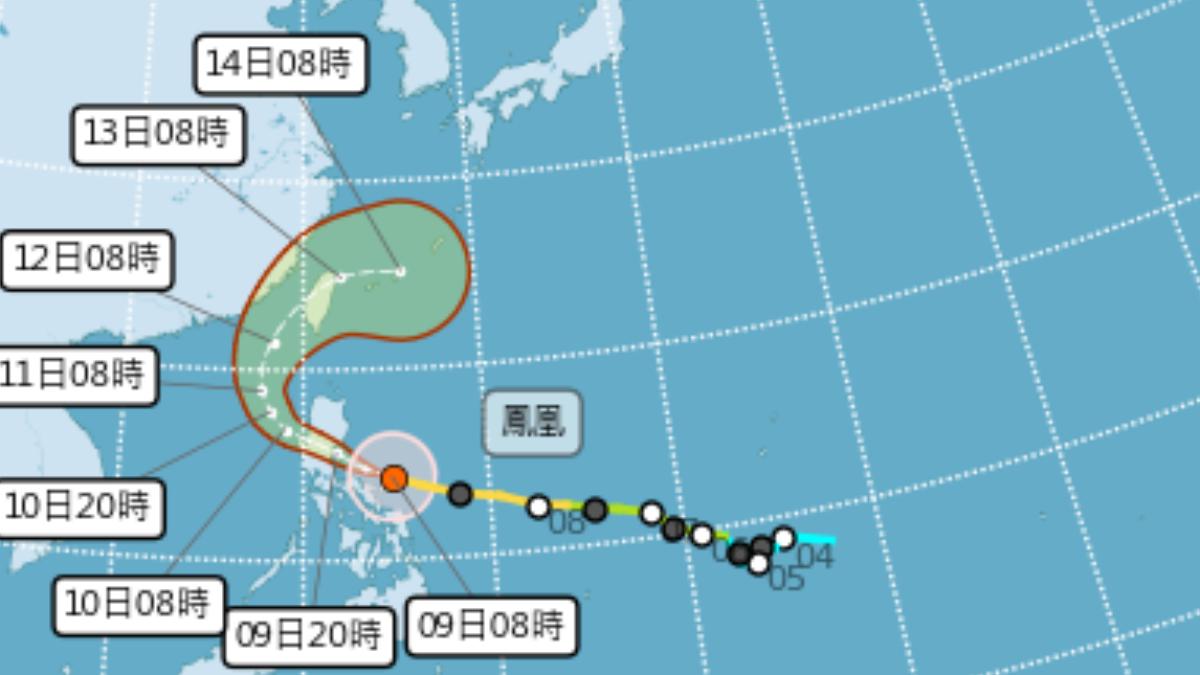 天氣/颱風假有望?鳳凰颱風暴風侵襲率9縣市破8成 這縣市飆91%