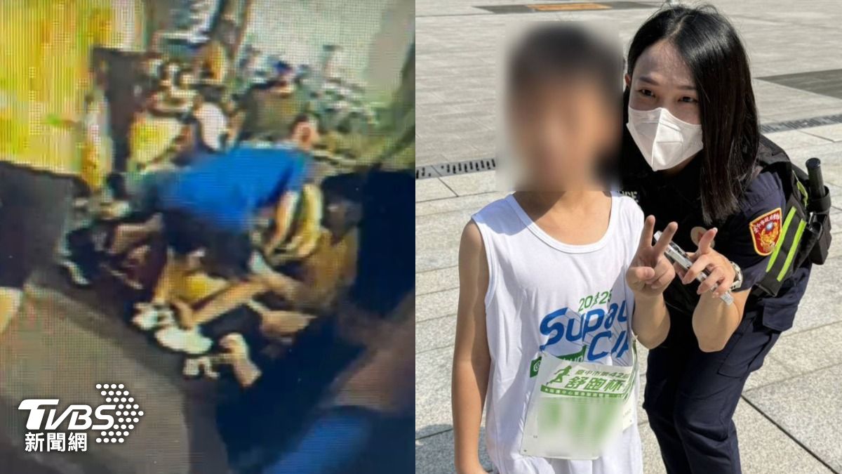 田中馬拉松他倒地無心跳！民眾搶命CPR　台中路跑童走失警察姐姐幫找