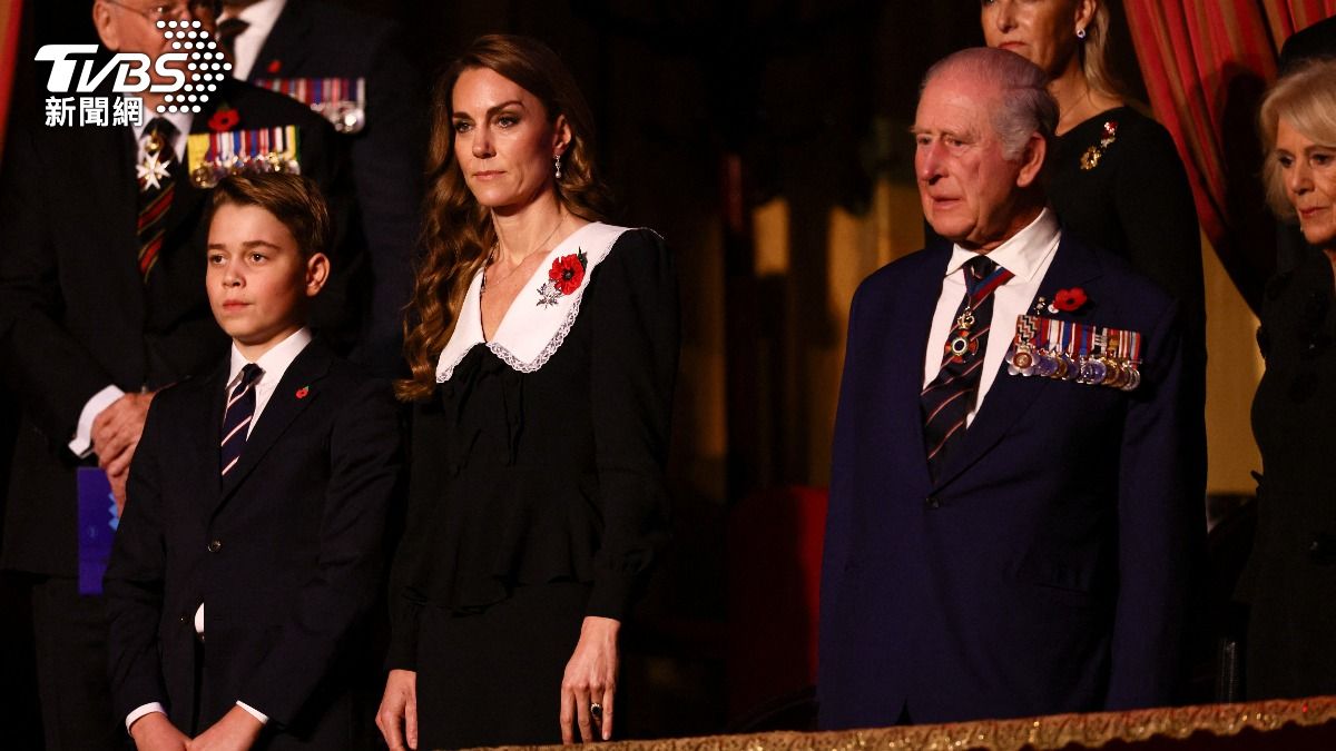 英王第2順位繼承人！喬治王子首出席追悼陣亡將士　父威廉缺席
