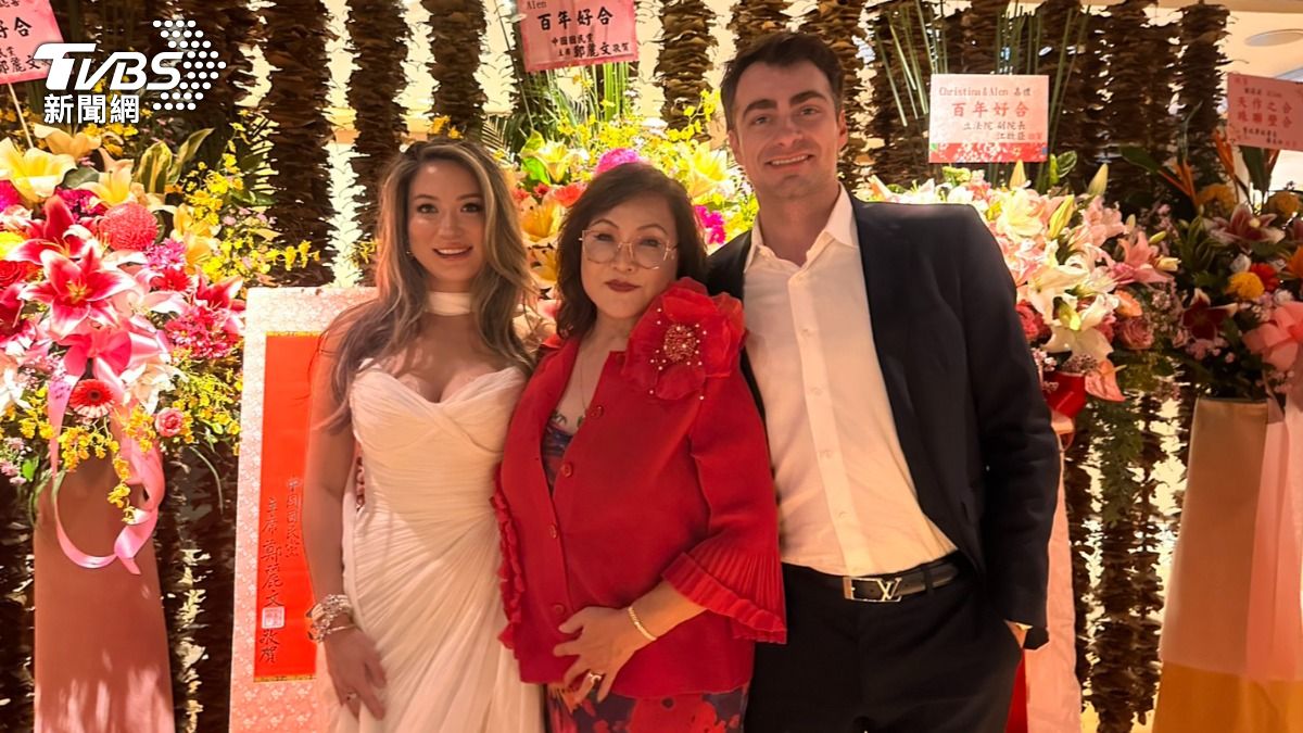 瓊瑤女星谷音愛女歸寧宴!「席開15桌」星光熠熠 醫師洋女婿撂中文