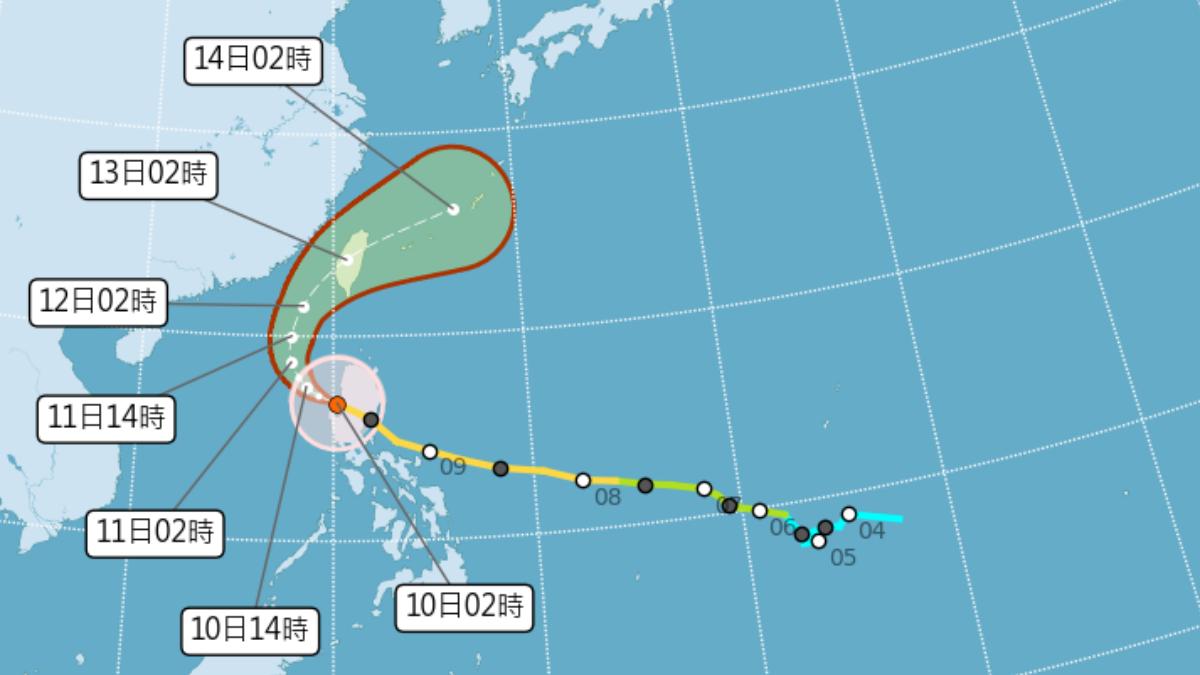 天氣／鳳凰颱風逼近！最快明下午陸警　專家：可能在雲林以南登陸