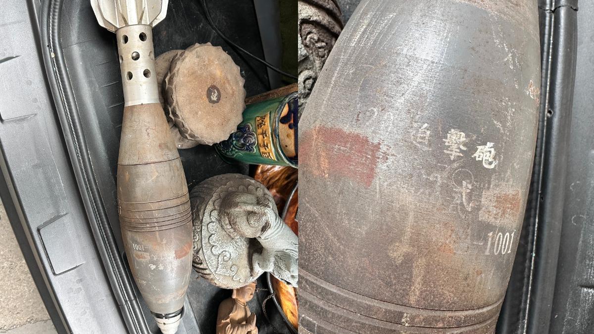 二手商清運台南民宅「抱一顆砲彈回去」 愈想愈不對…急撥110