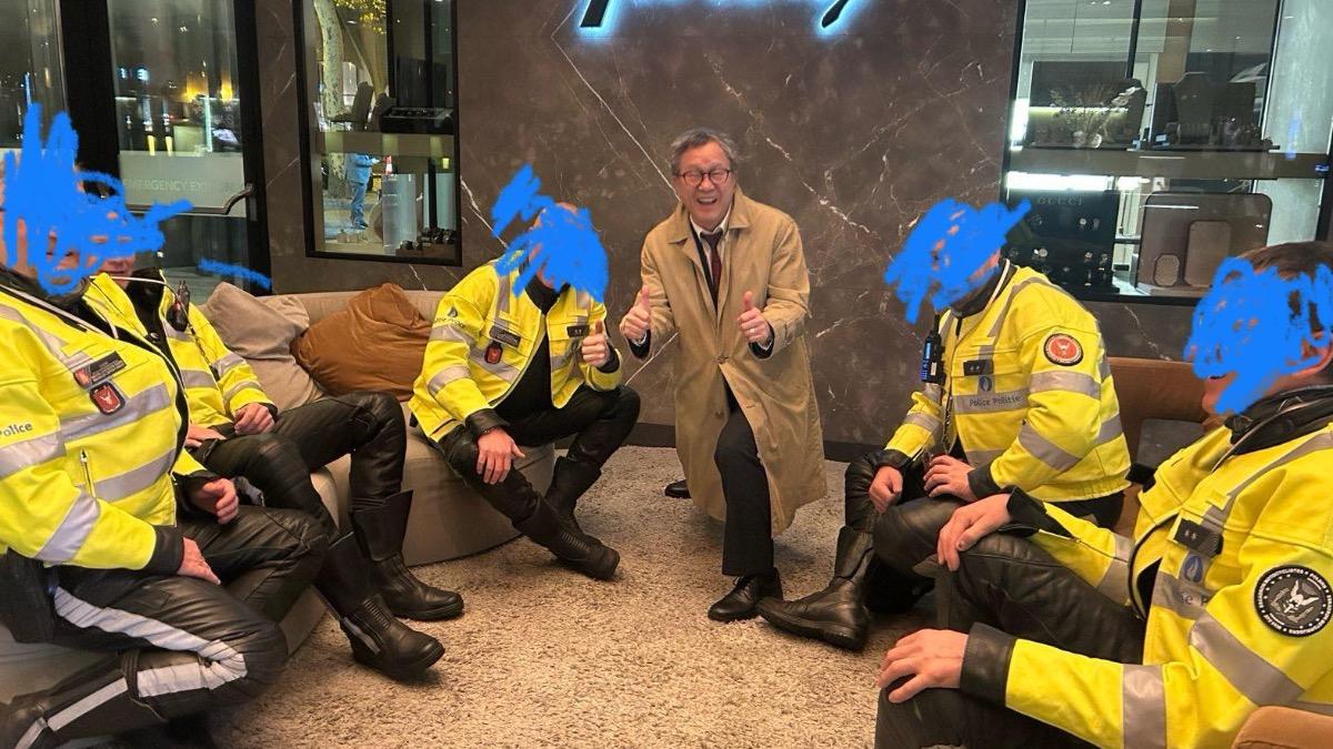 曝蕭美琴演講「高規格維安照」 謝志偉:預防中國野蠻行為