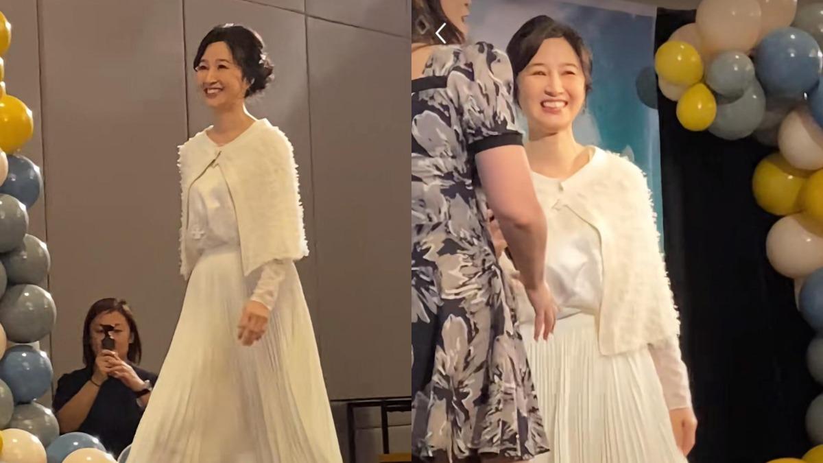關詠荷罕現身見面會！著白洋裝履行20年之約　網驚：竟然61了