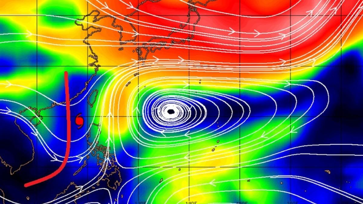 天氣/鳳凰颱風路徑生變 鄭明典曝「偏南通過台灣」原因