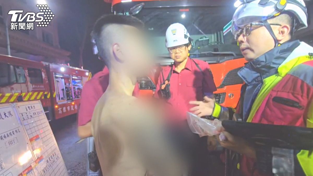 大樓火警上百人驚逃! 竟是19歲男與女友吵架縱火害的