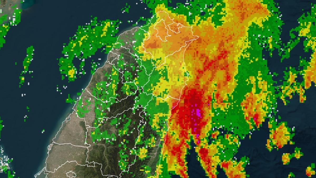 天氣／極強雷雨帶！共伴效應「明顯北抬」　北、東午後進搖滾區