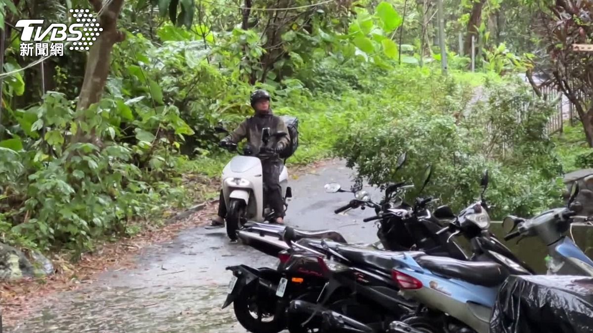 颱風停班！實測「點餐近一小時到」　外送員：系統沒提醒