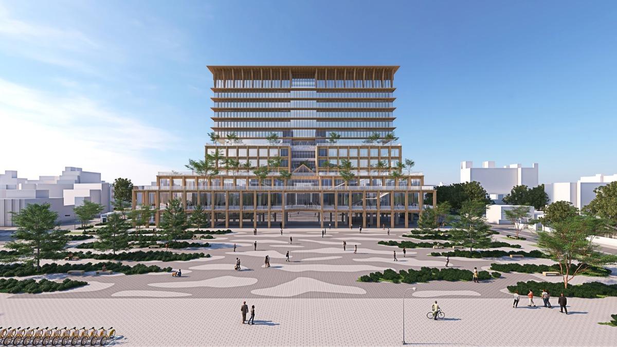 滿滿莊嚴感?耗資54億 嘉義市民中心設計遭酸像「生命園區」