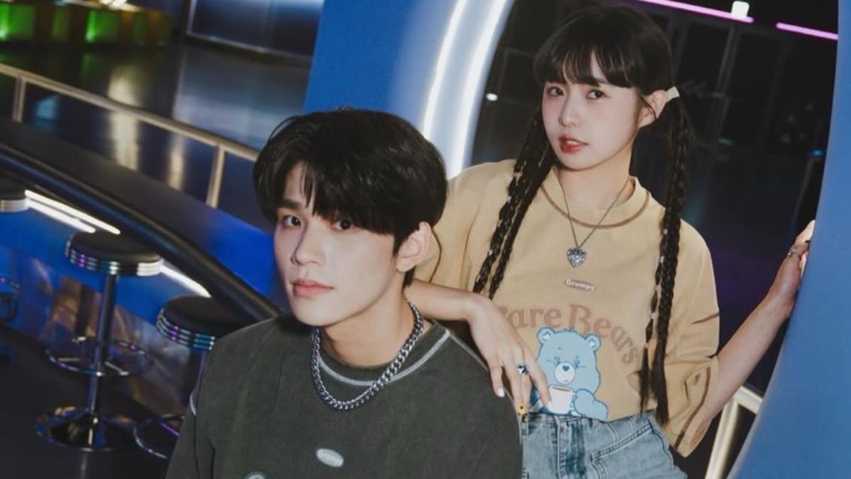 王品澔（左）、簡廷芮被爆美國同行被抓姦。（圖／翻攝自IG）