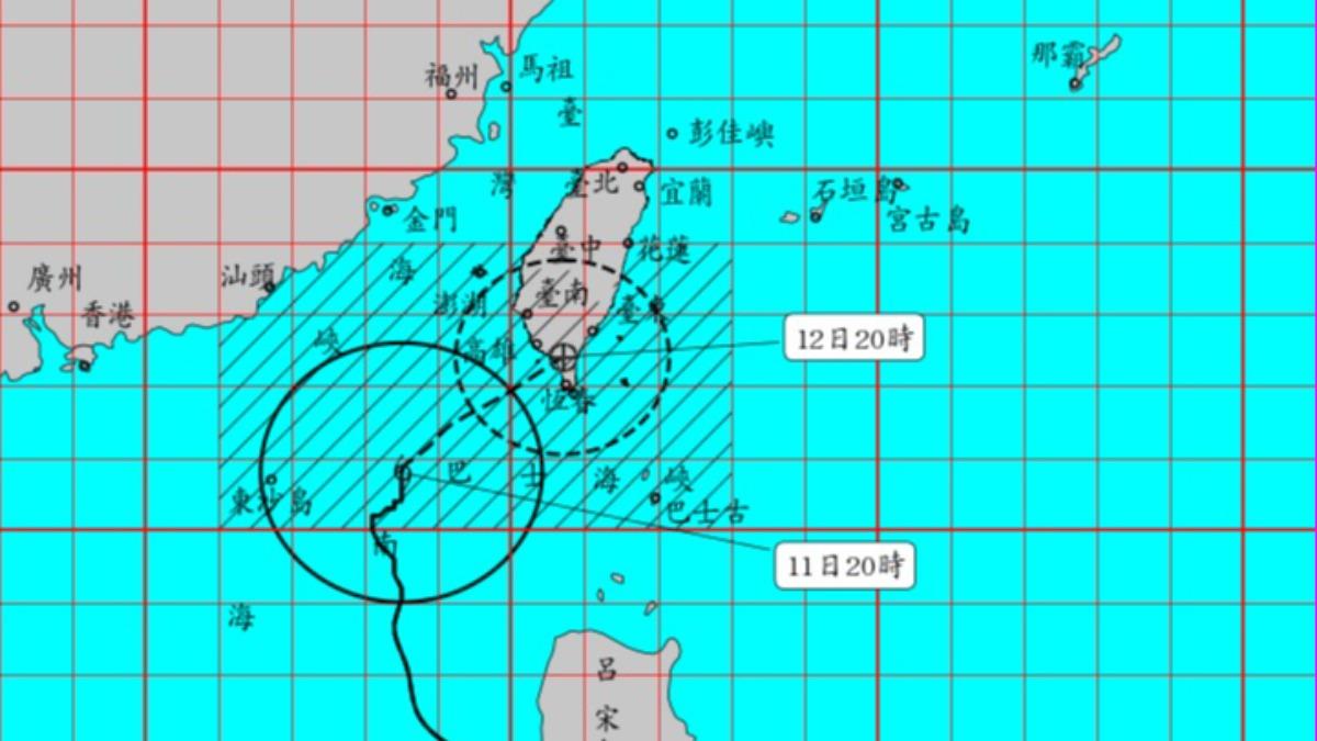 天氣／鳳凰颱風最新路徑！強度持續減弱　明5地恐颳「11級陣風」