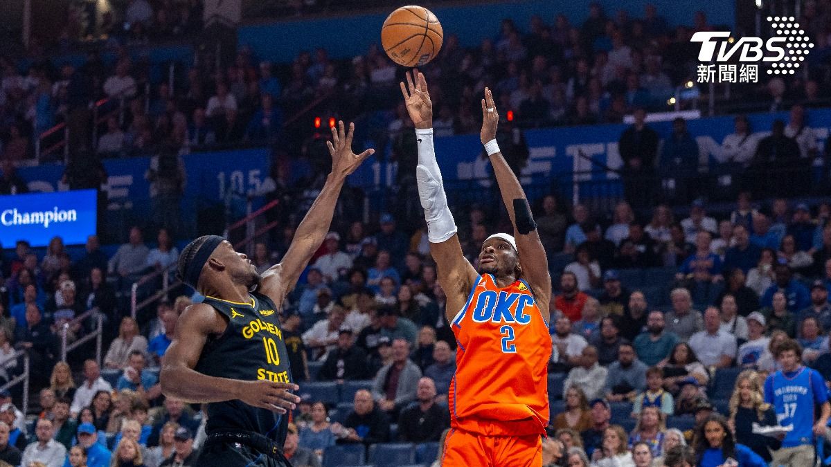 NBA/勇士進攻狂當機! 上半場打完落後雷霆19分