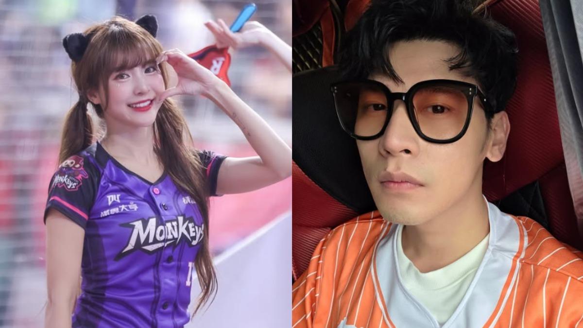 樂天女孩孟潔爆熱戀!馮晨軒當街勾手、摸頭 公司曖昧回應