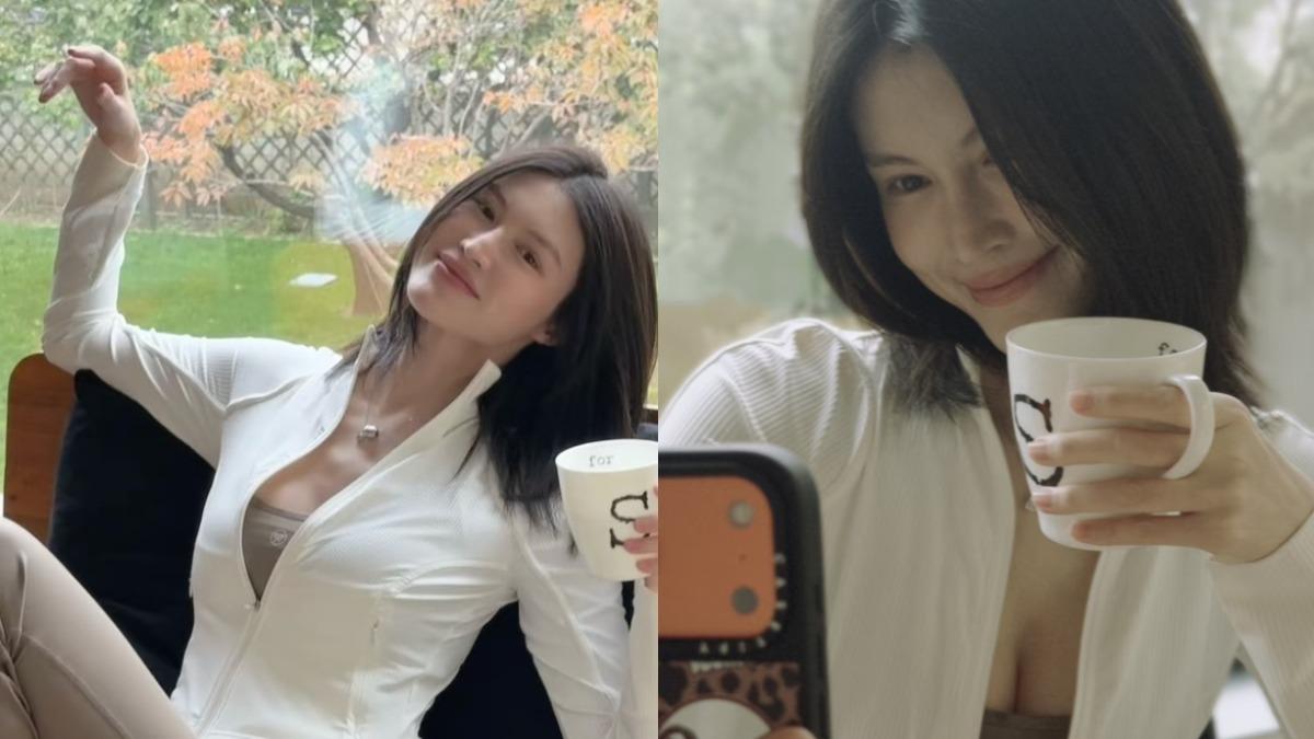 陳偉霆妻何穗產後首露面!「纖細身材」曝光 網驚︰好羨慕