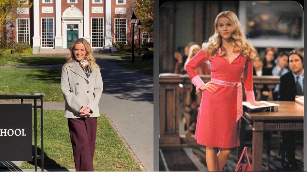 「金髮尤物」回母校！瑞絲薇絲朋重返哈佛演講　網嗨喊：她值得榮譽學位