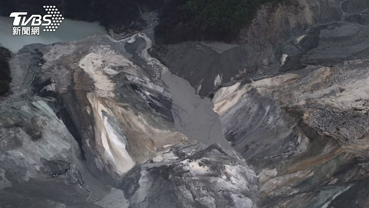 快訊/馬太鞍溪土石崩落「再現堰塞湖」 急發紅色警戒