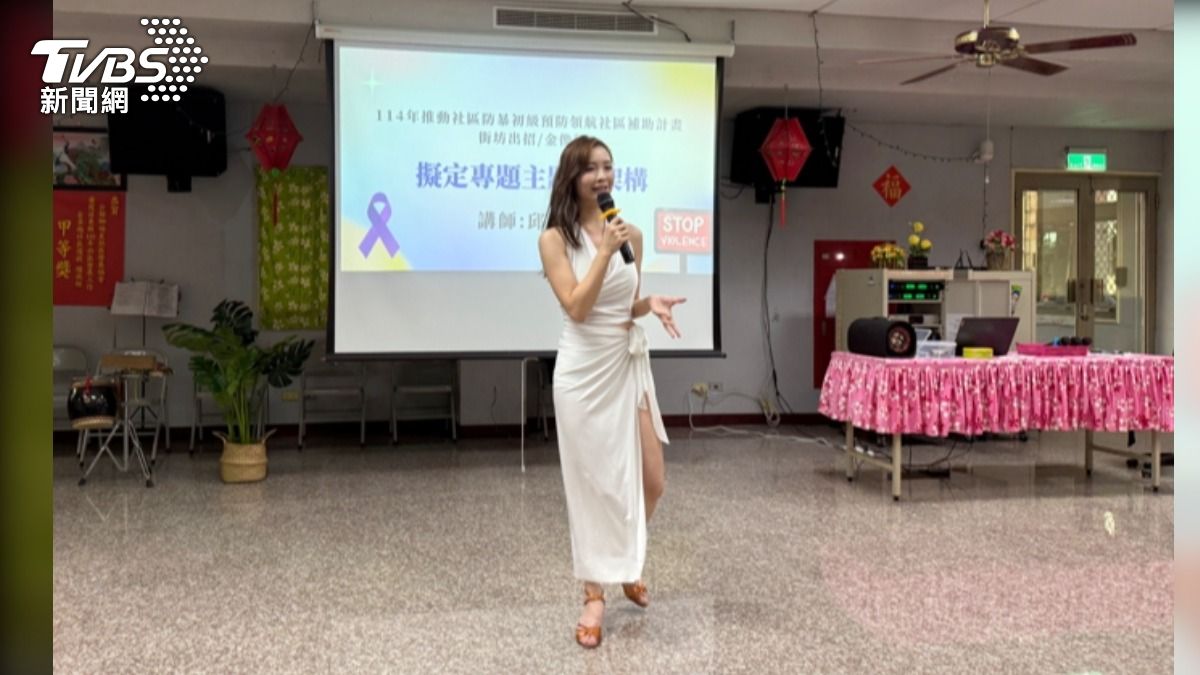 防暴宣講師成苗栗最美風景!客語叮嚀「這句」救人無數