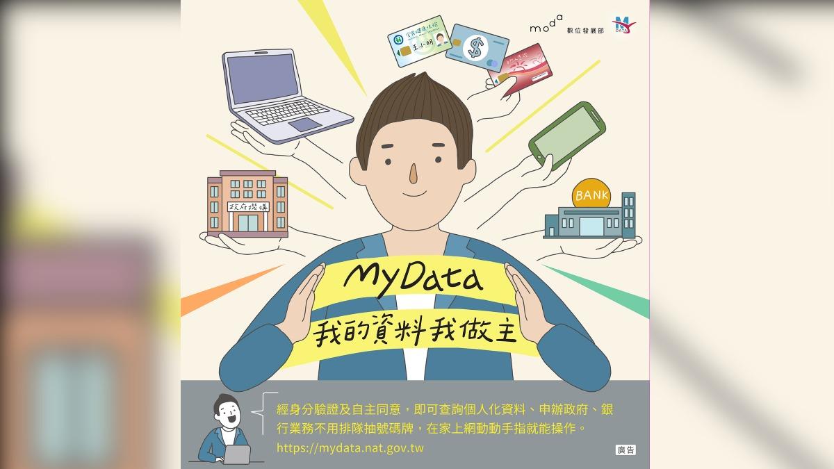 數發部MyData平台供近千線上服務 可申請社會住宅、護照