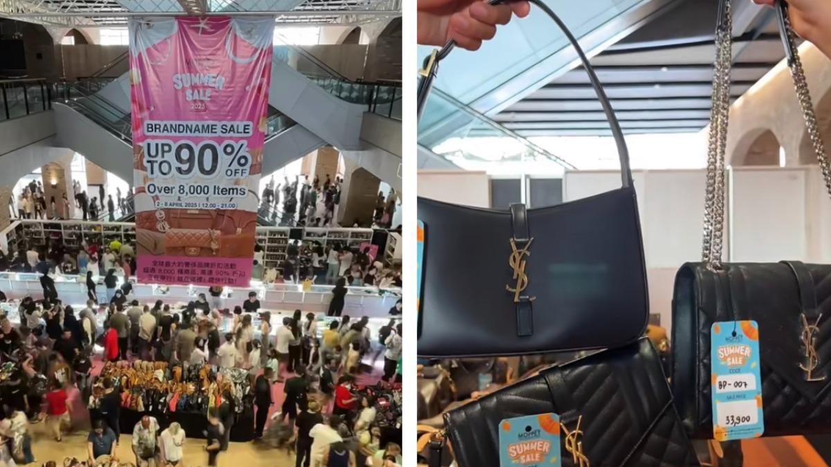 曼谷必逛！LV、Gucci下殺1折　二手精品特賣會攻略一次看