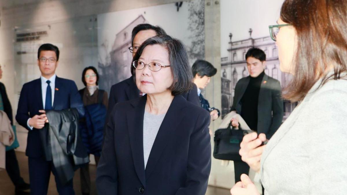 訪德回台灣了！蔡英文喊話不分黨派應團結一致：台灣需要我就會在