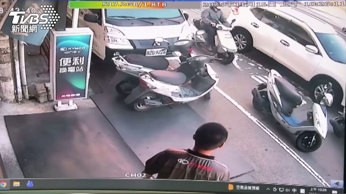 加完油穿越雙黃線釀3傷！女騎士耳漏昏迷　直擊10分鐘連3人違規