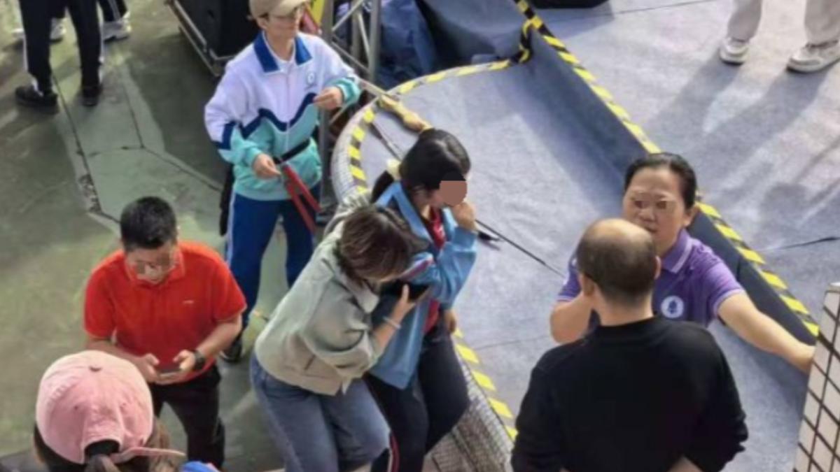 陸校園運動會濺血!女學生慘「臉部中箭」 目擊者揭誇張內幕