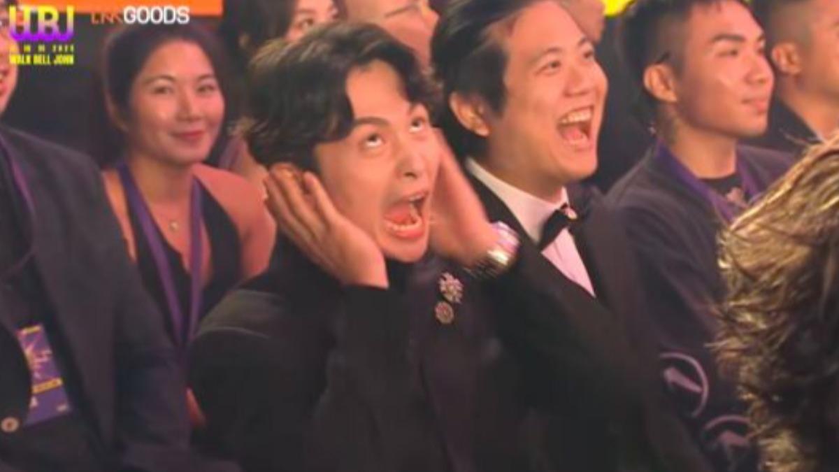 嘟嘟人獲走鐘獎喊:謝謝賀瓏 博恩當場「捂耳翻白眼」真實反應全被拍下