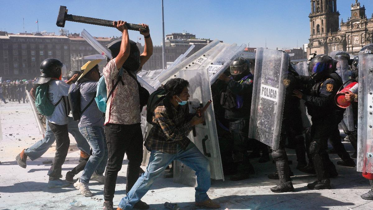 墨西哥Z世代不滿政府 數千上街抗議毒品暴力與安全政策