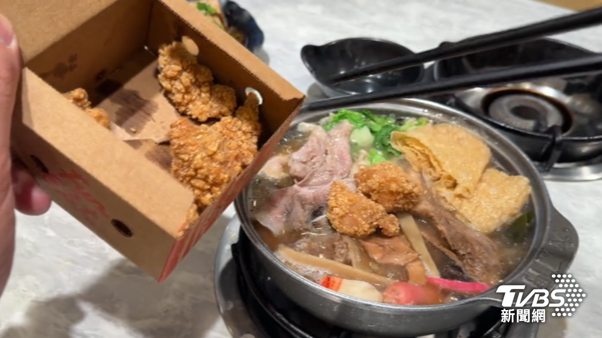 「魷魚、炸雞一鍋三吃」火鍋掀話題！網讚：肉量超澎湃