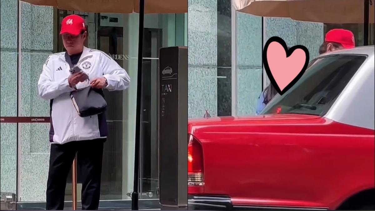 譚詠麟等計程車被捕獲!身後「神秘女子」身份惹議:兒子媽媽?