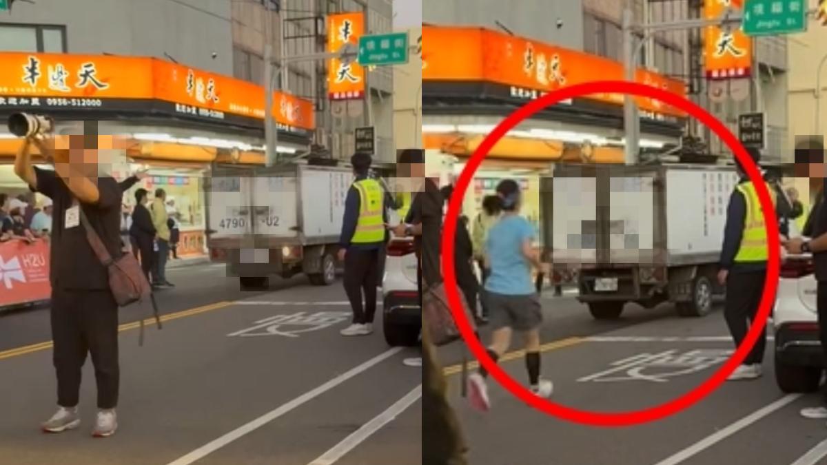 新竹城市馬拉松「大貨車硬闖賽道」 議員怒:跑者肉身擋