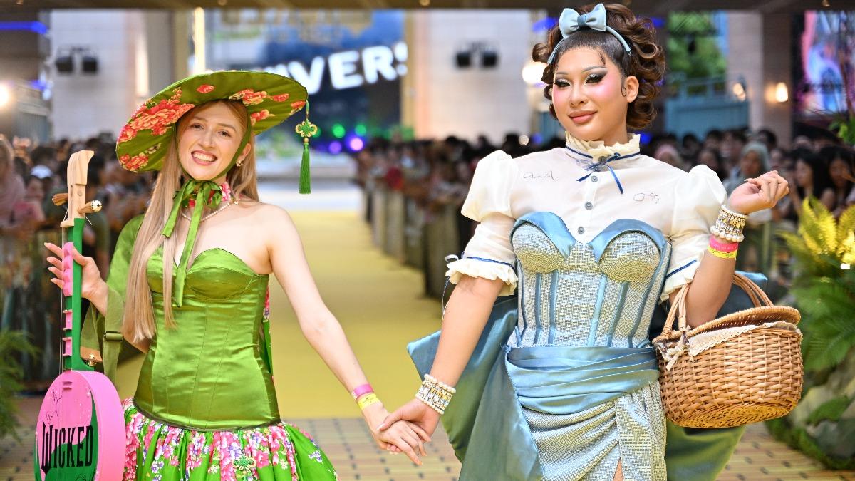 台灣KOL現蹤《魔法壞女巫2》星國首映！華麗裝扮讓亞莉安娜嚇到了