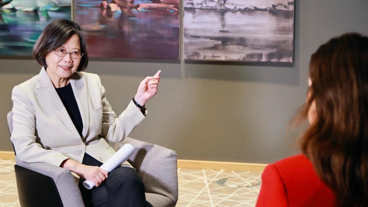 蔡英文喊台灣握有「AI時代鑰匙」 德媒:獨有的科技外交