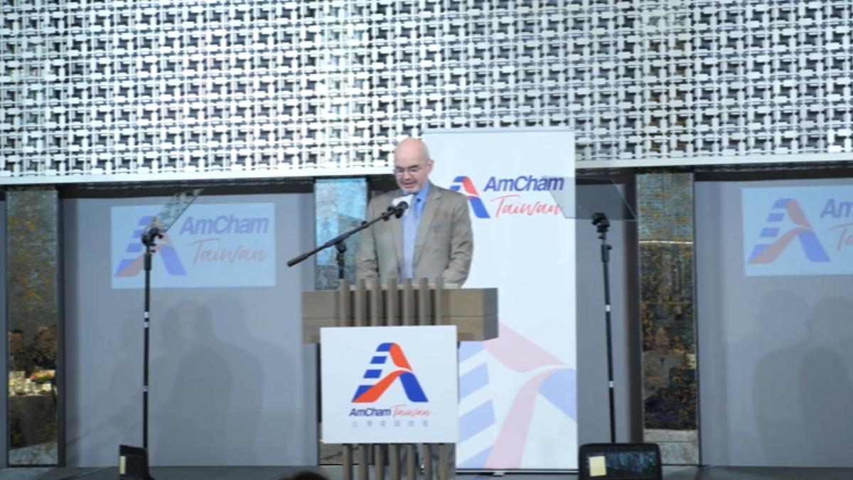 同台蔡英文　AIT處長：美台經貿邁入黃金年代　反對武力改台灣現狀