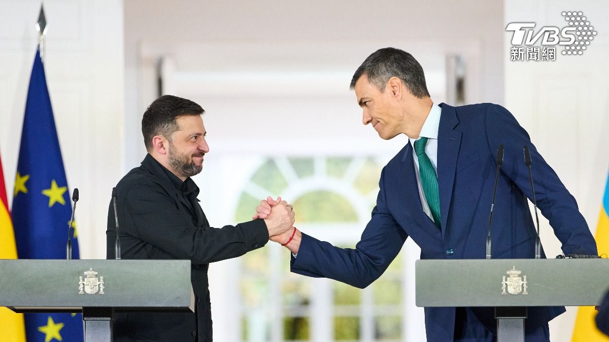 澤倫斯基訪馬德里　西班牙承諾援烏約300億元