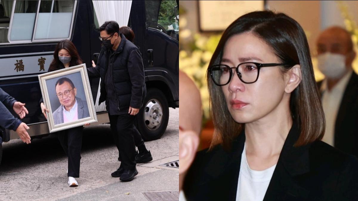 許紹雄出殯！歐陽震華、苗僑偉扶靈　佘詩曼哭腫眼告別