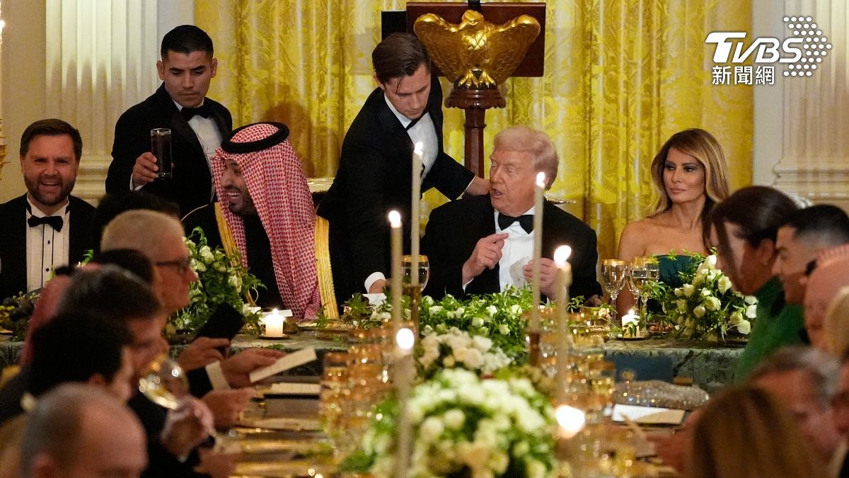 川普宴請沙國王儲!C羅也是座上賓 川普:我兒子是粉絲