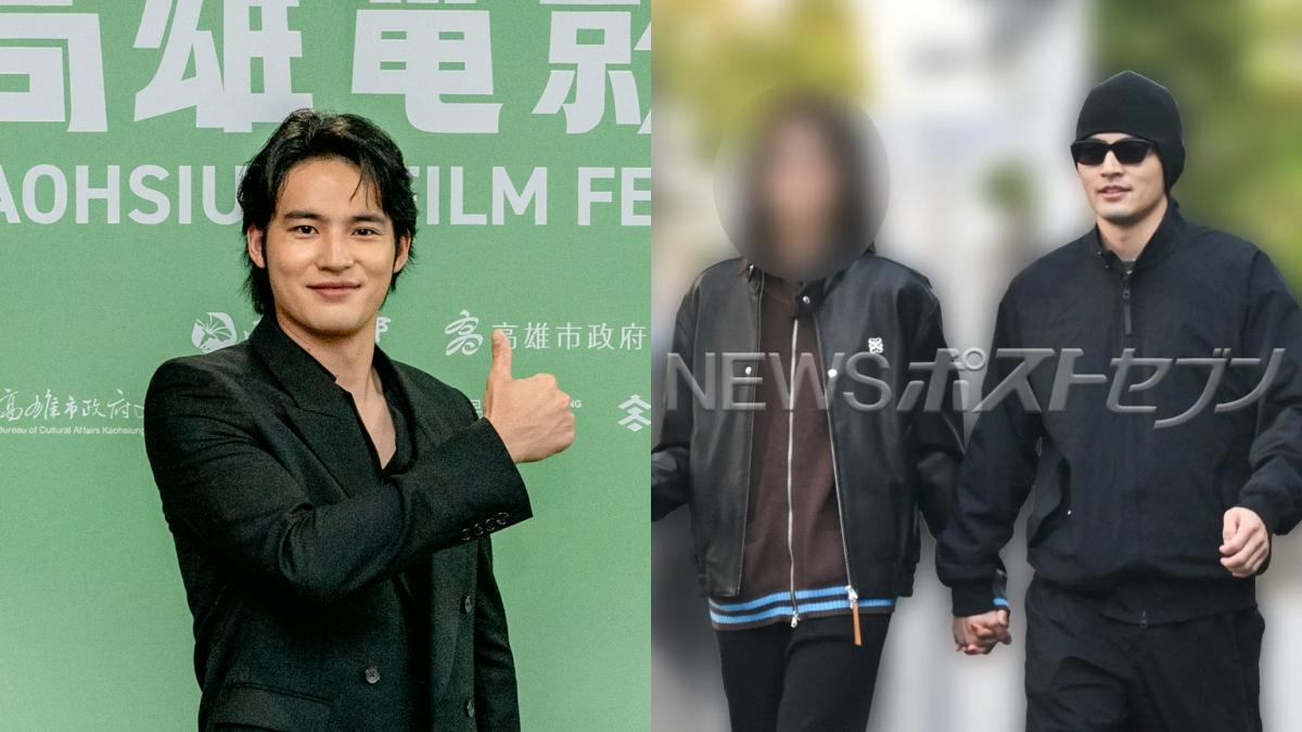 才剛來高雄！日本高帥男神「被拍約會高挑正妹」　親口霸氣認戀情