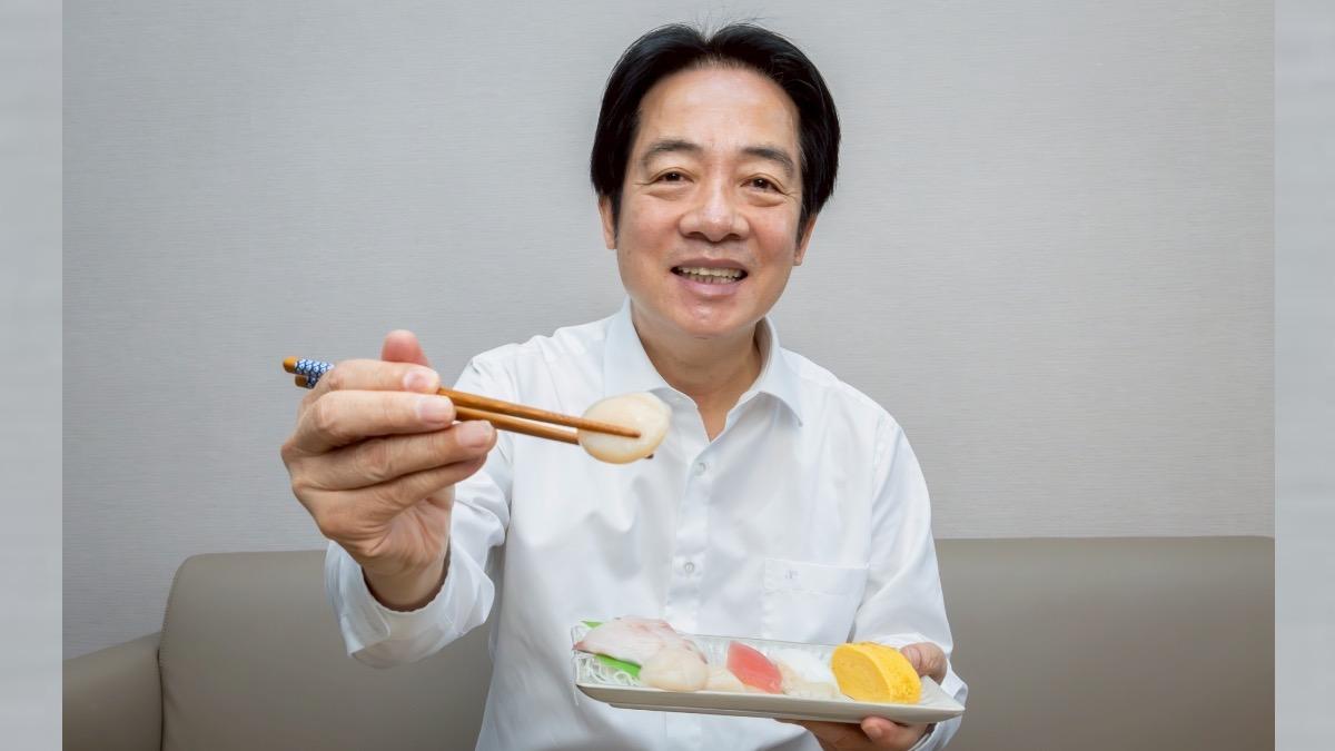 日本水產遭陸封殺!賴清德午餐大啖日料 網嗨:台日友好吃起來