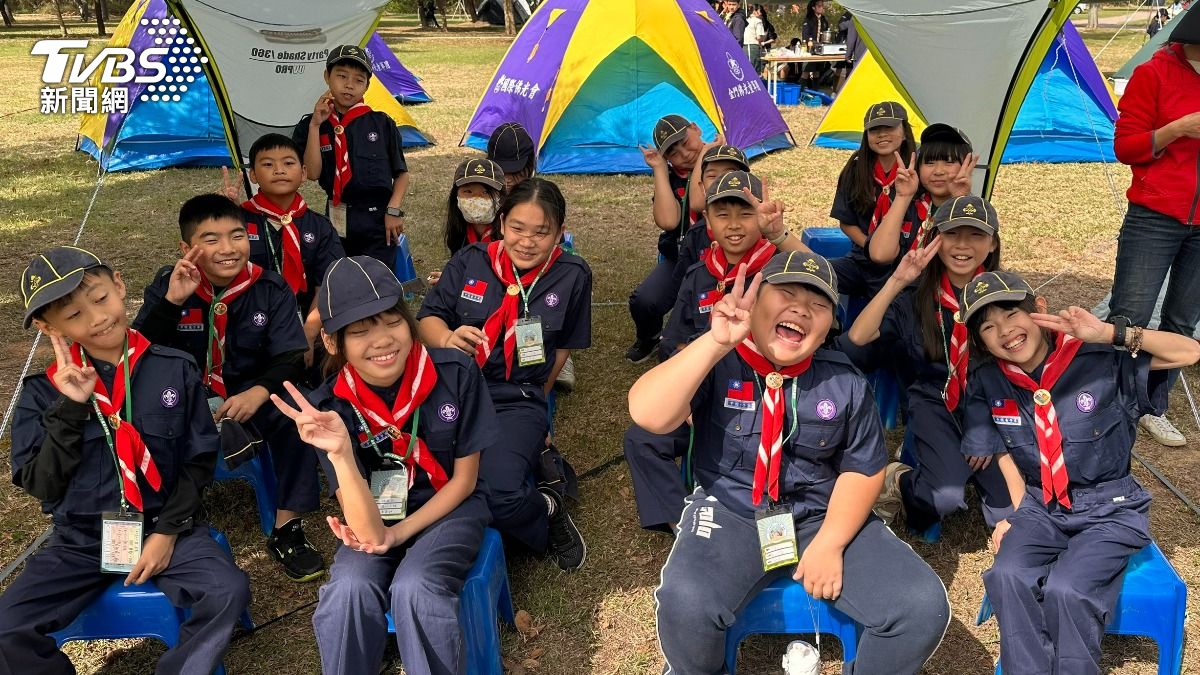 金門5百童軍大露營!學童「被報名」體驗後喊:原來這麼好玩