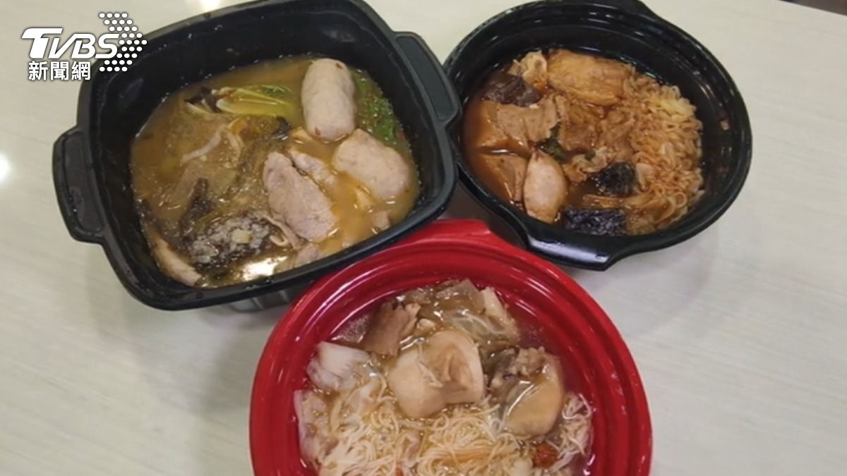天冷吃熱食！超商迷你自選火鍋　涼麵微波變「熱麵」