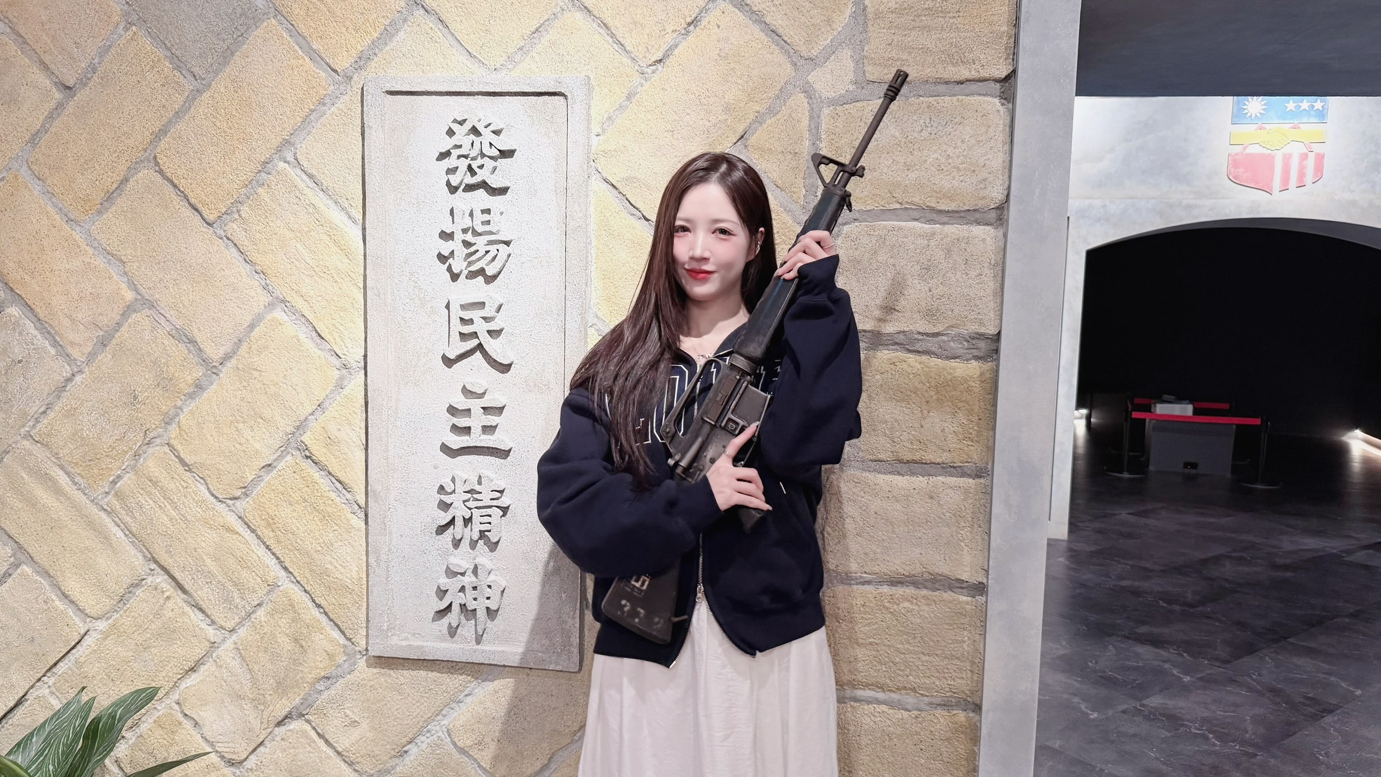 馬管處邀韓籍啦啦隊員李晧禎走訪　體驗徒步慢旅