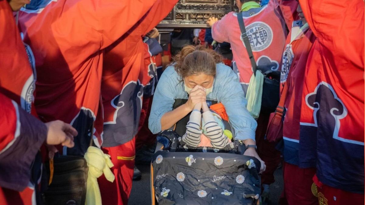 北港黑面三媽南巡府城　見慈母攜腦麻童「應允這事」